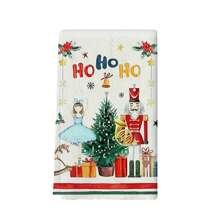 1/1/2 seturi de prosoape de bucătărie în stil Crăciun, cu tematică de spărgător de nuci, cu dimensiunile de 40x60 de centimetri, fabricate din material poliester ultra-moale, imprimate cu șervețele cu tematică de Crăciun și un design de Crăciun fericit. Potrivite pentru mese, restaurante, decorațiuni pentru petreceri și uz zilnic, sunt o alegere ideală pentru decorarea bucătăriei de Crăciun.