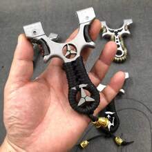 1.高品质狩猎弹弓鱼户外瞄准射击游戏生存弹弓