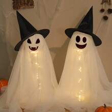 Large Halloween Ghost Decor For Desk, Party, Celebration Night, Cute But Scary Little Monster