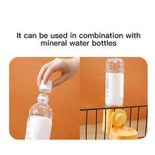 1个宠物悬挂式饮水器，猫狗兔子悬挂式水碗宠物用品 - 500ml - 查看 6