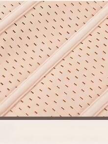 收腹塑形腰带，可调节腰围，带透气网眼衬垫 - 杏色 - 查看 8