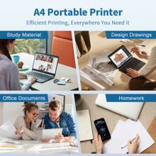 C80 Thermal Tattoo Stencil Printer, Wireless Tattoo Machine With 1 Roll Of Paper - Ideal For Tattoo Artists & Enthusiasts - Compatible With IOS, Android & Laptop, Inkless Mobile Printer For Office, Home, School