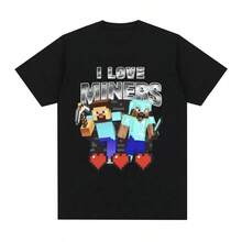 Women T-Shirts - 黑色 - 查看 1