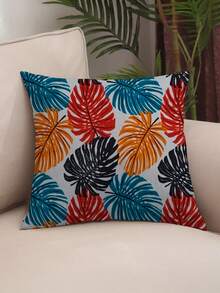 (4 Units) 45x45 Pillow Covers – 2 Plain And 2 Printed – Assorted Colors – AL - Black-colored Rib - View 3