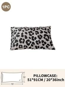 1pc/2pcs/4pcs Leopard Print Pillowcase (Pillow Insert Not Included), Soft & Comfortable, Suitable For All Seasons - Multicolor - View 42