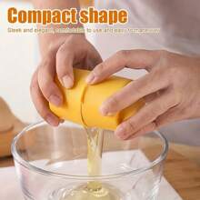 1pc Portable Egg Separator, Egg Shell Opener, Egg Peeler Tool For Hard Boiled Eggs And Raw Eggs, Quick Peeling, Kitchen Baking Tools, Suitable For Holiday Parties, Home Daily Use And Outdoor Camping, Eggs Breaker Kitchen Gadgets For Cooking Bakery, Baking Supplies, Kitchen Accessories