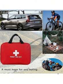 Home First Aid Medical Kit Portable Outdoor Travel Camping Storage Bag Essential First Aid Kit: Portable Emergency Supplies For Outdoor Adventures!Portable Medicine Bag First Aid Kit Medical Emergency Kits Organizer For Outdoor & Household First Aid Kit Bag,Empty Medical Storage Bag,Response Trauma Bag For Travel,For Home,Survival Supplies