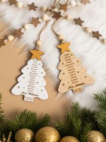Personalized Xmas Teacher Ornament, Classroom Decor, Personalized Tree, Thank You Gift, Teacher Christmas, Student Names - Multicolor - View 4