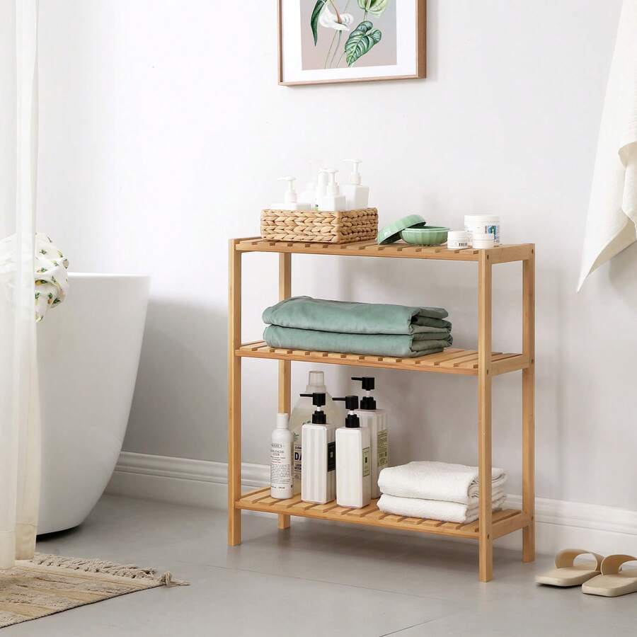 Bathroom Shelves & Corner Shelves - 棕色 - 查看 1