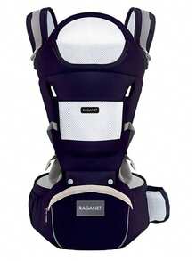 Baby Carrier | Comfortable And Durable For Walking - Navy Blue - View 1
