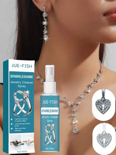 Líquido de limpeza e pano de limpeza para joias, polimento de joias de ouro, prata e platina sem furos, pedras preciosas e semipreciosas, não abrasivo e ecologicamente correto. Deixe sua prata e suas joias brilharem.