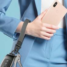Universal Wrist Key Lanyard| Hands-Free Anti-Loss Strap, Adjustable & Unisex For Sports, Work & Outdoors - 灰色 - 查看 2