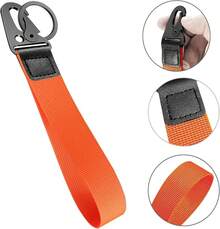 Universal Wrist Key Lanyard| Hands-Free Anti-Loss Strap, Adjustable & Unisex For Sports, Work & Outdoors - 橘色 - 查看 6