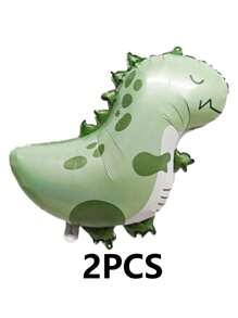 MECRLA 2pcs/3pcs Animal Balloon Decorations, 3 Animal Styles, Birthday Party Balloons, Gift Balloons, Wall Decor Balloons, Indoor/Outdoor Photography Balloons, Cartoon Balloons, Cute Balloons, Dinosaur Balloons, Whale Balloons, Penguin Balloons