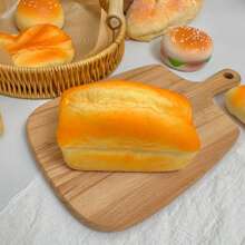 1 Pc Slow Rebound Squishy Decompression Toy Simulation Bread Creative Toy Doughnut Toast Slices
