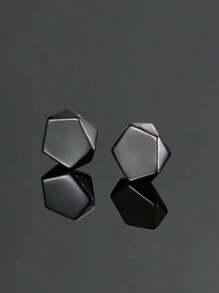 Hypoallergenic Fake Diamond Ear Cuff Earrings Studs Ear Clips For Women Men CZ Clip On Earrings Stainless Steel Non Pierced Earring Jewelry