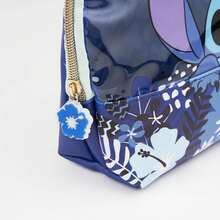 Lilo Y Stitch Stitch Travel Toiletry Bag For Boys And Girls - Perfect Children's Travel Set For Storing Hygiene Items - Ideal For Getaways, Vacations, Daycare Or School - Compact Toiletry Bag With Fun Character Designs - 霧霾藍 - 查看 3