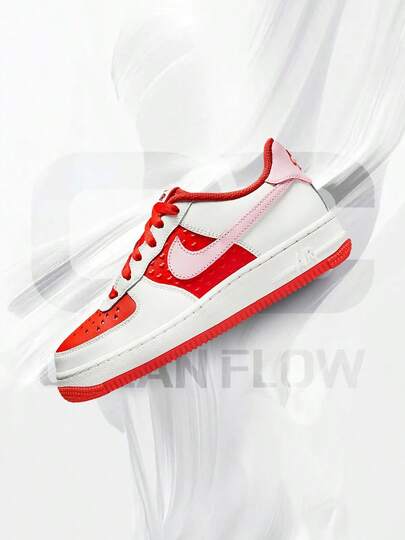 Nike Air Force 1 Low Valentine's Day (2025) (GS)-Women's Lifestyle Sneakers – Shose For Woman-Vintage-Autumn & Winter-Inspired Running Shoes, Shock-Absorbing Comfort, Gym To Streetwear Casual Wear - Prefect Thanks Giving Day & Chrismas Gift- HV5165 121