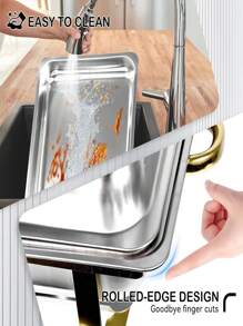 1 Set, Stove, Hanging Cover-Style Dining Warmer, Stainless Steel Catering Warmer Server | Home Stainless Steel Insulated Hot Pot Buffet Warmer | Buffet Warmer With Cover For Restaurants | Food Warmer | Food Warmer Plate For Catering, Parties, Weddings, Only For Cooking | Buffet Warmer, Thick Gold-Plated Stainless Steel Hotel Buffet Warmer, Restaurant Dining Warmer, Square Folding Cover Hotel Buffet Warmer, Food Storage Box
