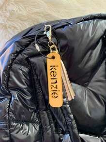 Custom 3D Printed Personalized Keychain - Custom Gift Keychain - Back To School Gift - School Bag - School Bag Label - - Small Gift - Back To School Gift For Boys
