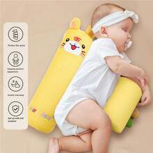 1pc Baby Side Sleeping Positioner Pillow, Anti-Spit Nursing Pillow, Infant Turning Assistance Cushion - Multicolor - View 12
