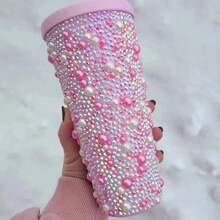 2.368 Stücke 3-10mm gemischte Perlen Harz Strass Flachperlen Verzierungen DIY Bastelbedarf für Handyhülle, Spiegel, Tasse, Basteleien, Schuhe - Gemischtes Pulver AB Farbe - Übersicht 3