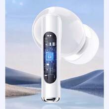 Lenovo Bluetooth Headset TA210 5.4 True Wireless Semi-In-Ear Flaggschiff Aktive Geräuschunterdrückung Immersive Hohe Klangqualität Angenehm zu tragen Für Sport Geeignet Für Apple Huawei Xiaomi Moon Rock White - Mondgestein weiß - Übersicht 4