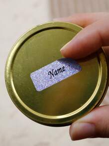 60-500Pcs Custom Color Shiny Name Tag Stickers, Personalized Stickers, Name Stickers, Stickers For Youths, Customized Water Bottle Stickers, Daycare Labels, Customizable Birthday Gifts, Stationery Stickers, Campsite Tags, Anniversary, Books, School Bags, School, Family, Moving, Men, Women, Sons, Daughters, Unique Gifts, Multi-Functional, Ornamental, Reusable, Modern, Colorful, Cute, Vintage, Cartoon, Kawaii, Custom, Personalized, Unique, Customized, Workers, Clients, Students, For Business/Work/ Office, For School, Desert Fall Cozy,Office Décor