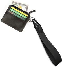 Universal Wrist Key Lanyard| Hands-Free Anti-Loss Strap, Adjustable & Unisex For Sports, Work & Outdoors - 2 件裝 黑色 - 查看 4