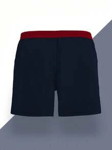 Men's Quick-Dry Mesh-Lined Swim Trunks With Drawstring Waist, Side Pockets And Seagull Print - Multicolor - View 6