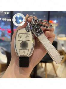 Mercedes-Benz A/C/E/S/G/CLA/CLS/GLA/GLB/GLC/GLE/GLS Series Car Key Cover, Soft TPU Shell Case, Fashion Key Protector And Accessories - one-size - View 16
