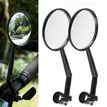 1pc Bicycle Rear View Mirror, Round Shape, Mountain Bike Rearview Mirror, Cycling Reflector