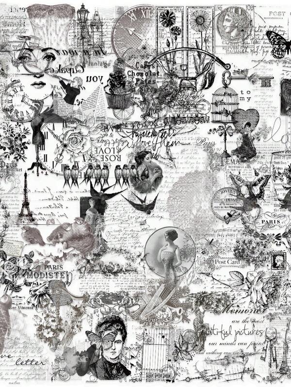 58pcs Vintage Clipart Graffiti Stickers, PET Waterproof Stickers For Water Bottle, Laptop, Scrapbook, Skateboards Stickers Pack,School Supplies,Back To School