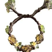 1pc Boho Style Crystal Flower Woven Bracelet For Women, Versatile