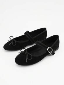 Women's 2025 New Outdoor Fashion Mary Jane Strap Decor Animal Print Fabric Flat Shoes, Lightweight Comfortable Soft Sole Loafers, Slip-On Granny Shoes