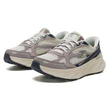 Skechers 休闲一脚蹬鞋，科技轻便透气女鞋，适合室内外，150650-OFNV - 白色褐色 - 查看 3