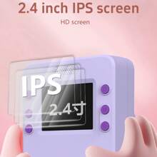 Instant Print Camera With 1080P HD, Includes 4 Rolls Of Color Printing Photo Paper, Ideal Birthday And Christmas Gift For Boys And Girls