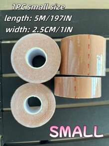 1pc Multifunctional Women's Invisible Bust Lift Tape, Anti-Glare Patch, Elastic Bust Wrap To Prevent Expansion And Swelling, Invisible Breast Lift And Lift Patch, Bandage Patch, Breathable Bust Lift Bra, Can Adjust Your Bust From A To E Cup! Super Adhesive, Won't Fall Off Even When Dancing And Sweating! Natural Gathering Shapes Charming Curves. Invisible And Seamless Design, Perfect For Deep V-Neck, Backless Dress, Wedding Gown. Breathable And Waterproof Material, Can Be Usedly For Sports And Fitness.