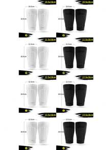 1pc/1pair, Sports Leg Protection Cover Summer Honeycomb Anti-Collision And Anti-Collision Calf Protection Football Specific Calf Protection Cover