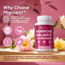 Hormone Harmony For Women With DIM & SGS – Women' S Hormone Balance Blend – Supports Estrogen Health, Mood, PMS & Menopause – 120 Capsules - Không có hương vị - Xem 4