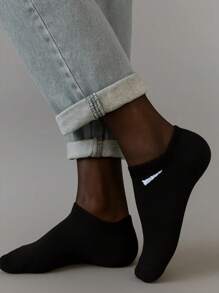 15/10/9/1 pares de calcetines unisex, calcetines deportivos, calcetines de moda, calcetines tobilleros blancos/negros/grises, colores lisos y estilo sencillo, aptos para uso casual diario