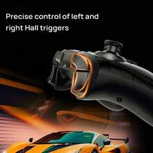 Lenovo S05 霍爾手柄 雙3D霍爾搖桿+雙霍爾扳機 全機械微動按鍵 三模連接（藍牙/2.4G/USB-C） 防汗矽膠握把 職業戰隊訓練裝備 - 光輝白 - 查看 4