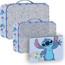Lilo Y Stitch Stitch Travel Toiletry Bag For Boys And Girls - Perfect Children's Travel Set For Storing Hygiene Items - Ideal For Getaways, Vacations, Daycare Or School - Compact Toiletry Bag With Fun Character Designs - Multicolor - View 3