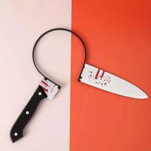 Jeu de fête d'Halloween : Serre-tête de couteau en plastique - Convient pour les fêtes et rassemblements - Accessoires de fête pour femmes