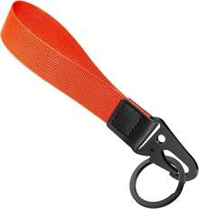 Universal Wrist Key Lanyard| Hands-Free Anti-Loss Strap, Adjustable & Unisex For Sports, Work & Outdoors - 橘色 - 查看 2