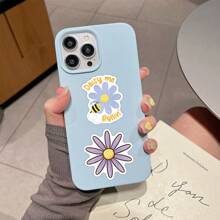 55 Stück Gänseblümchen Aufkleber, süße Blumen Aufkleber für Wasserflaschen, Laptops, Gepäck, Tagebücher, Eikecy wunderschöne Pflanzen Aufkleber und Dekorationen für Kinder, Jugendliche, Erwachsene, Schulmaterial, Rückkehr zur Schule