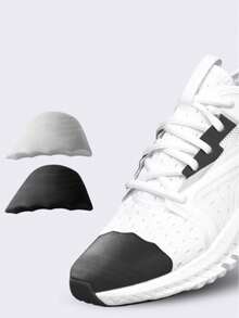 1 Cặp Miếng Lót Giày PU Mềm Mại & Thoải Mái Cho Cả Nam Và Nữ, Miếng Lót Có Thể Điều Chỉnh Kích Thước Cho Giày Cao Gót, Giày Tây & Bốt - Xám - Xem 7