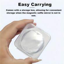 Hepail 手机磁力自拍镜，Magsaef，后置磁力高清照片辅助摄像头，凸面镜兼容 、Android 手机，生日礼物，家人、朋友手机指环支架手机握把手机支架