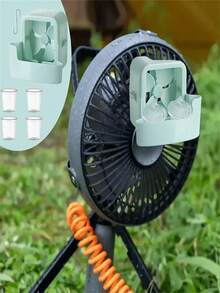 1/2pcs Portable Fan Cooler, With Ice Mist Cooling Technology Without Battery Hook Installation, Can Help Cool Down, Relieve Summer Heat, Lightweight Personal Cooling Fan Accessories, Suitable For Home, Office, Outdoor Use