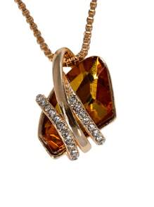 1pc Customized Geometric Birthstone Necklace With Fashionable And Fine Crystal Pendant,Summer Beach Vacation Accessory,Suitable For Daily,Party,Wedding,Holidays.Valentine's Day/Holiday/Start Of School/Birthday Gift For Mom,Valentine,Friend